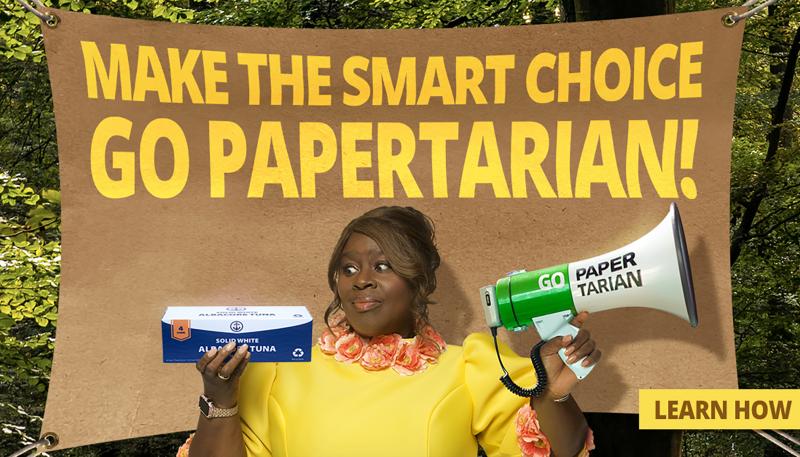 Go Papertarian Banner