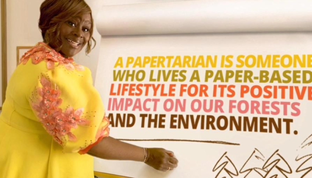 Retta defining what it means to be a papertarian