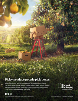 Pear Print Ad