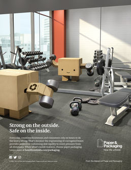 Weights Print Ad