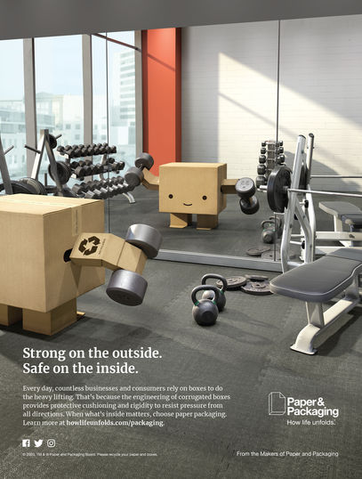 Weights Print Ad
